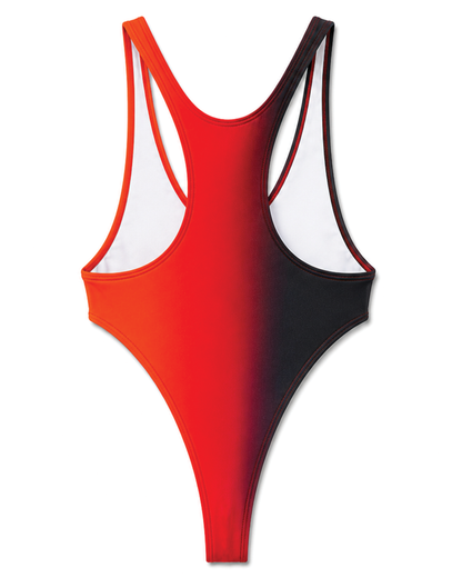 Say Something Bodysuit in Heat Index Ombre