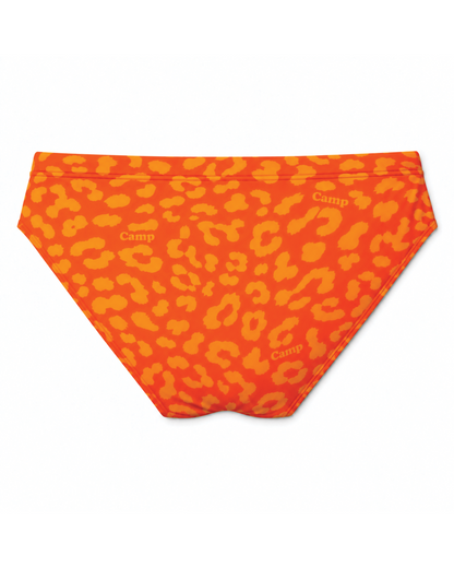 Sizzle Swim Brief in Sun Leopard