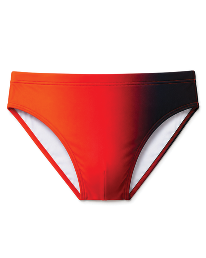 Sizzle Swim Brief in Heat Index Ombre